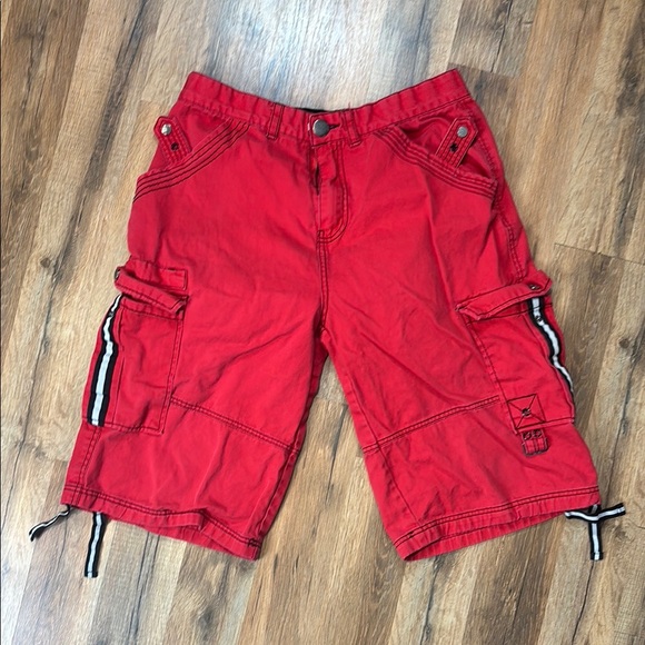 Epic Hero Denim Shorts‎ Red 32/30 - Picture 1 of 7